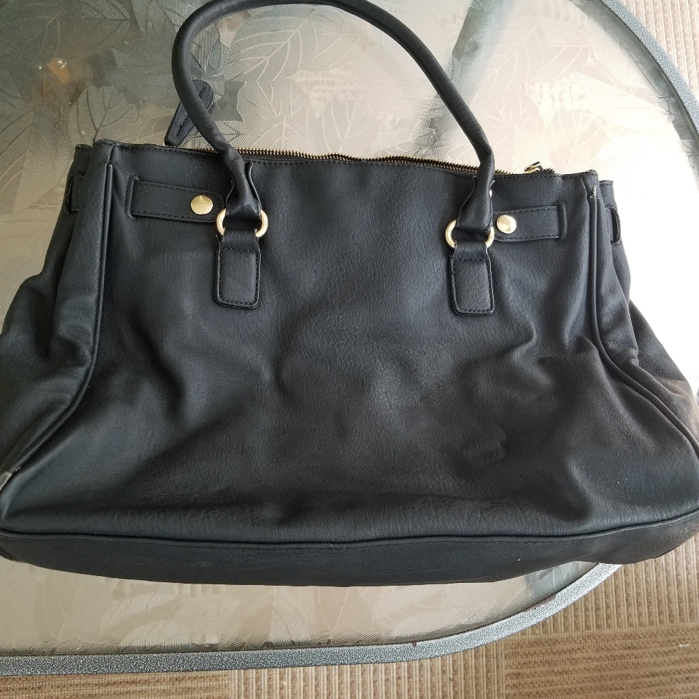 Black large purse